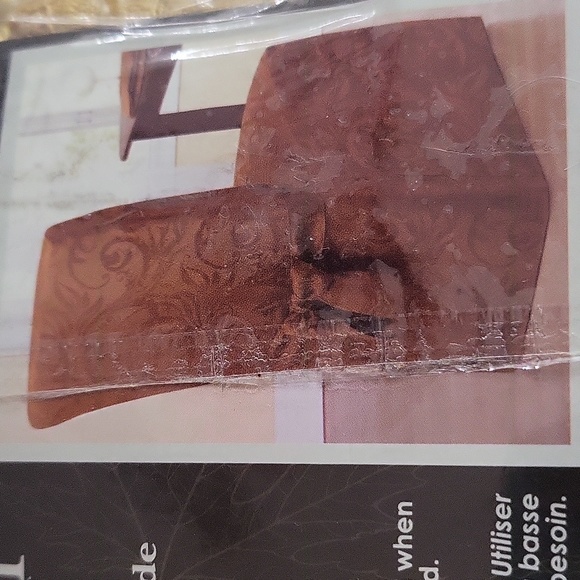 2 dinning room chair covers autumn scroll d mask gold - Picture 3 of 5